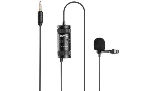 Boya microphone BY-M1 Pro II Lavalier (opened package)