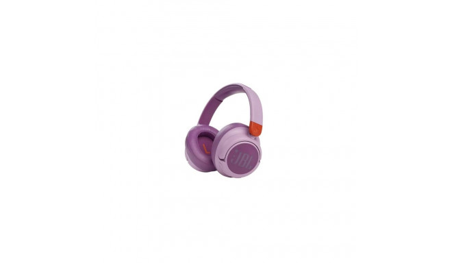 JBL JR460NC Bluetooth Wireless On-Ear Headphones for Kids with Noise Cancellation, Pink EU