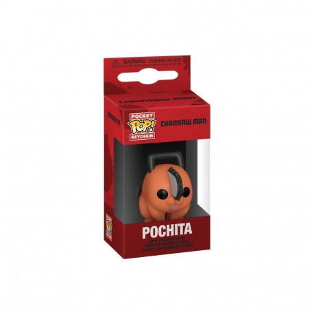 FUNKO POP! Keychain: Chainsaw Man - Pochita