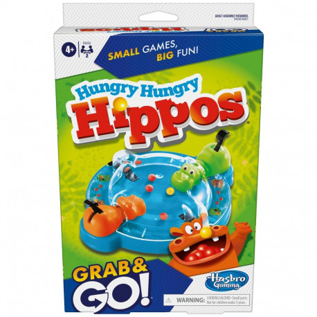Reisimäng Hungry Hungry Hippos Grab&Go