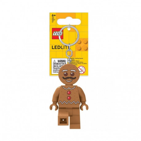 Gingerbread Man Keychain Light