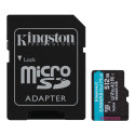 Kingston 512 GB microSDXC Canvas Go! Plus Gen4 mälukaart + SD-adapter