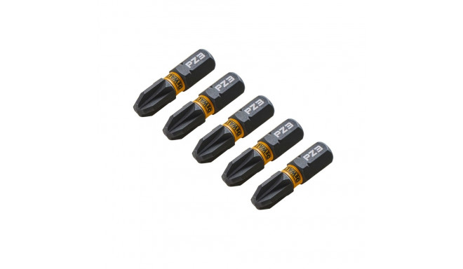 FLEXTORQ PZ3 kruvikeeraja otsikud, 25 mm, DeWALT, 5 tk