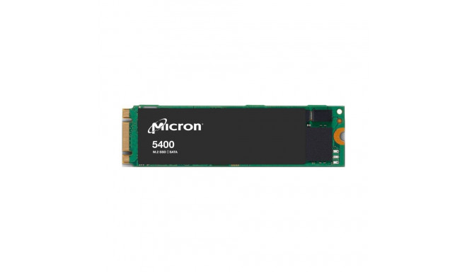 SSDMICRON5400 Pro 240GB M.2 SATA 3.0 kirjutamiskiirus 290 MB/s lugemiskiirus 540 MB/s MTFDDAV240TGC-