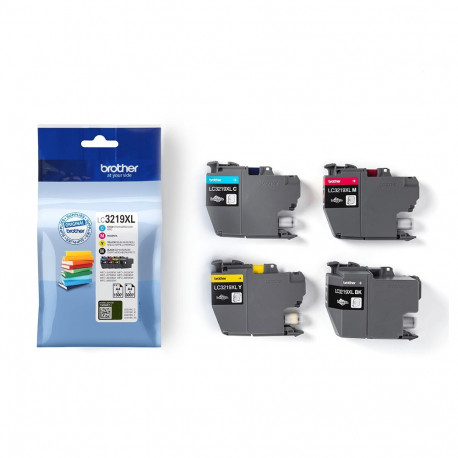 Brother Ink LC-3219XLVAL Value Pack (BK/C/M/Y)