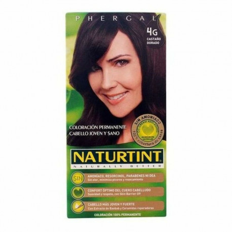 Dye No Ammonia Naturtint Naturtint G Golden Brown Nº 4g Castano Dorado 170 ml