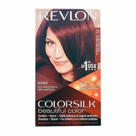 Ammoniaagivaba juuksevärv Revlon 7243257031 Tume vaskne kastan Nº 31-Castano Oscuro Cobrizo (1 Ühiku