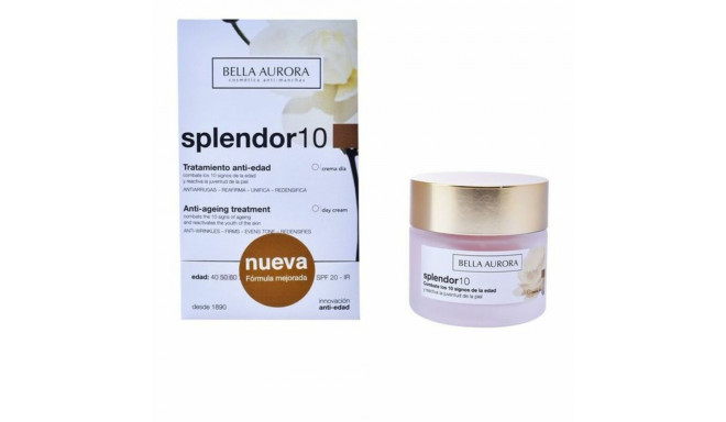 Anti-Ageing Cream Splendor 10 Bella Aurora Splendor Spf 20 (50 ml) 50 ml
