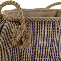 Korv DKD Home Decor Naturaalne Punane Sinine Looduslik kiud (31 x 31 x 30 cm) (2 Ühikut)