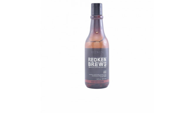 Shampoo, Conditioner and Shower Gel Redken Brews 884486336859 300 ml