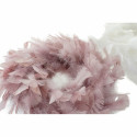 Advent wreathe DKD Home Decor Foam Feather (40 x 40 x 6 cm) (2 pcs)