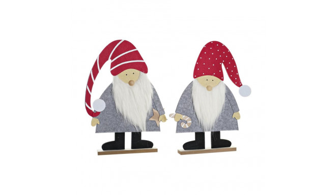 Jõuluehe DKD Home Decor MDF Vilt (34 x 6 x 64 cm) (2 Ühikut)