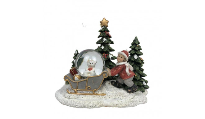 Christmas bauble DKD Home Decor Resin (16 x 12,5 x 14,5 cm) (2 Units)