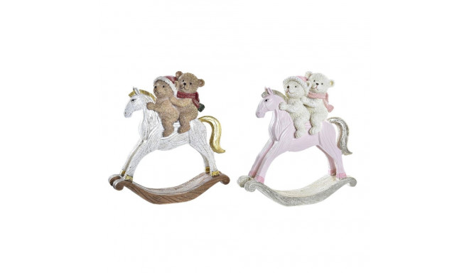 Christmas bauble DKD Home Decor Resin (14 x 4,5 x 15 cm) (2 Units)