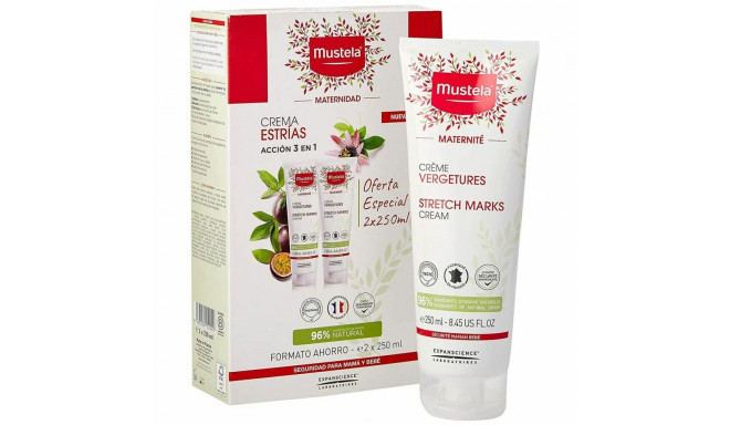 Venitusarmide vastane kreem Mustela 48623 3-in-1 250 ml (2 x 250 ml)