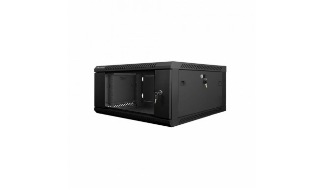 Seinakinnitusega Serverikapp Lanberg WF01-6604-10B 60 x 60 cm 4U