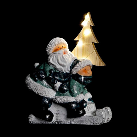 Christmas bauble DKD Home Decor Resin (20 x 9 x 22 cm) (3 Units)