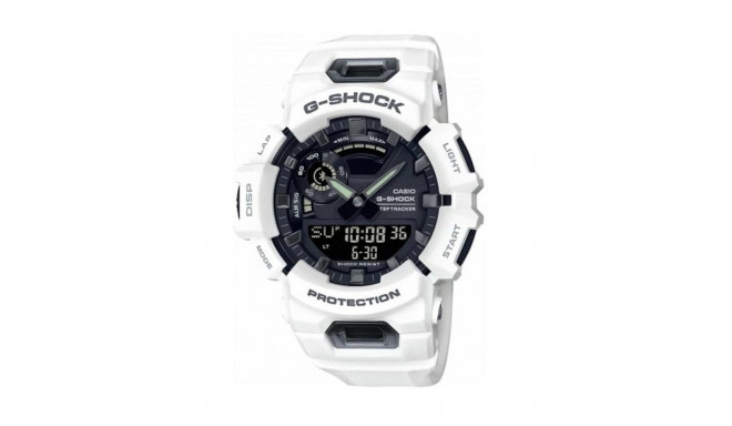 Men's Watch Casio GBA-900-7AER White Black (Ø 49 mm)