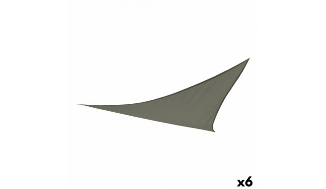 Shade Sail Aktive Grey 360 x 0,5 x 360 cm Triangular (6 Units)