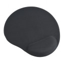 Libisemisvastane matt GEMBIRD MP-GEL-BLACK Must
