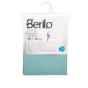 Shower Curtain Berilo SC-MIX-01-GREEN Green Polyethylene EVA 180 x 180 cm (12 Units)