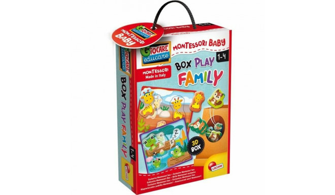 Educational Game Lisciani Giochi Play Family Multicolour (18 Pieces)