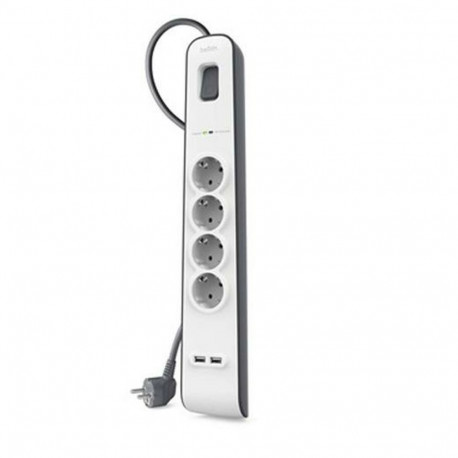 4-pesaga pistik toitelülitiga Belkin BSV401VF2M USB x 2 (2 m)