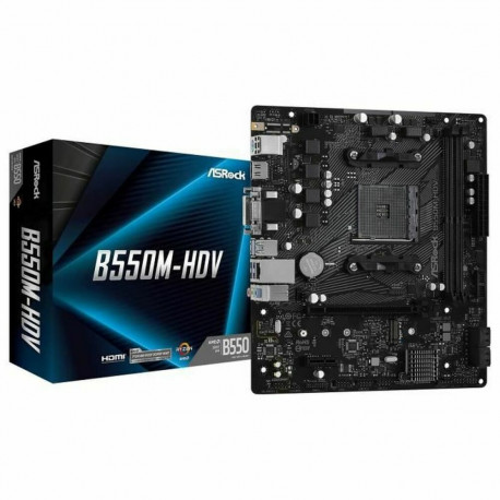 Emaplaat ASRock B550M-HDV AMD B550