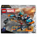 Konstruktsioon komplekt Lego 76278 Marvel: Rocket vs. Ronan's Spaceship Mitmevärviline 290 Tükid, os