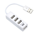 USB-jaotur Ewent EW1122 Valge