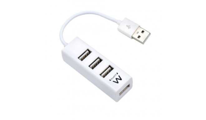 USB-jaotur Ewent EW1122 Valge