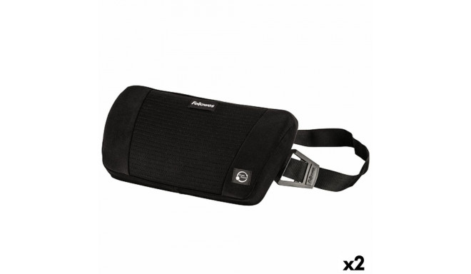 Lumbar backrest Fellowes Foam Plus Touch 35,5 x 9 x 19,5 cm (2 Units)