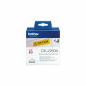 Lamineeritud Lint Sildimasinatele Brother DK-22606 Must/Kollane 62 mm x 15,24 m