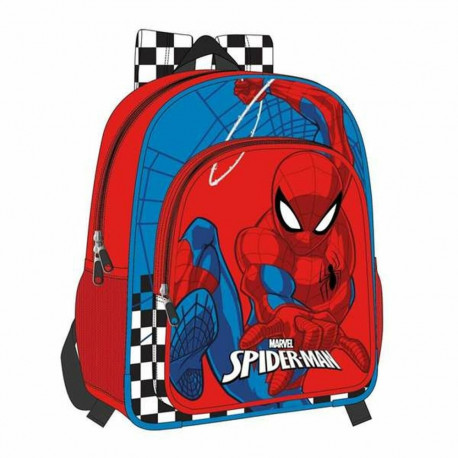 Kooliseljakott Spider-Man Punane 31 x 12 x 38 cm