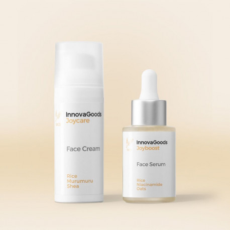 Face Moisturising Duo Pack Rice InnovaGoods