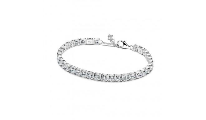 Naiste Käevõru Pandora 593539C01-18 18 cm Hõbedane