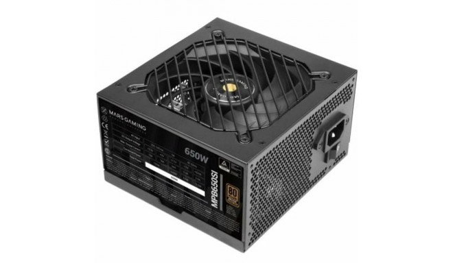 Toiteplokk Mars Gaming MPB650SI ATX 650 W 80 Plus Bronze