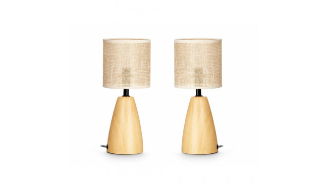 Laualamp Gift Decor 10946 Pruun 60 W 2 Ühikut