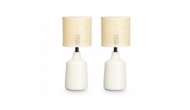 Laualamp Gift Decor 10952 Valge 60 W 2 Ühikut