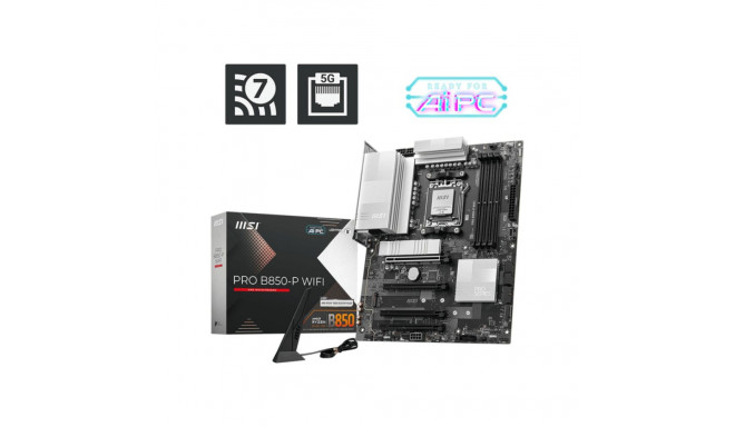 Motherboard MSI PRO B850-P WIFI AMD AM5 AMD