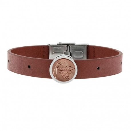 Men's Bracelet Talent Jewels TJA-1-02-02-4-2 Brown
