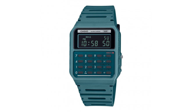 Meeste Kell Casio CALCULATOR EDGY COLLECTION - FOREST GREEN