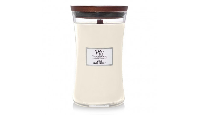 Lõhnastatud küünal Woodwick Core Large Linen