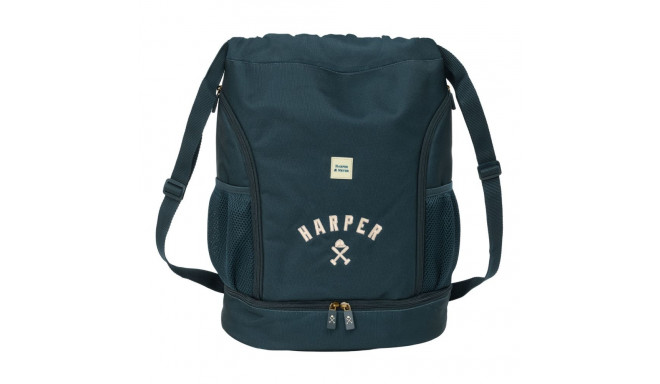 Backpack with Strings Harper & Neyer Navy Blue 35 x 40 x 1 cm