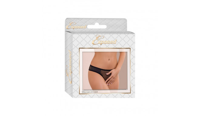 Lace Panties Exposed Black
