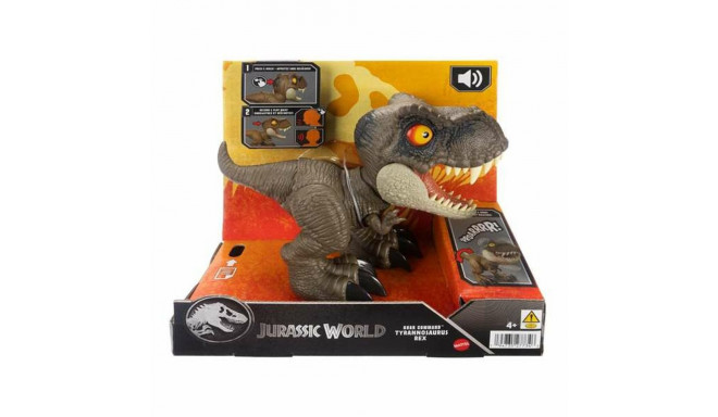 Dinosaurus Mattel Jurassic World Roar Command T-Rex 21,59 x 22,23 x 10,16 cm