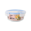 Hermetic Lunch Box Quttin Boho Transparent 650 ml (6 Units)