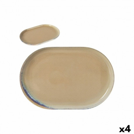 Serveerimisvaagen La Mediterránea Cies ovaalne 30 x 20 x 2,5 cm (4 Ühikut)