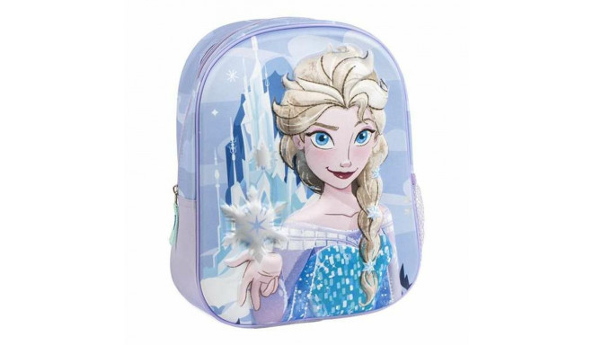 3D-kooliseljakott Frozen Sinine 25,0 x 31,0 x 10,0 cm