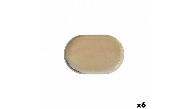 Serveerimisvaagen La Mediterránea Cies ovaalne 20 x 13 x 2 cm (6 Ühikut)